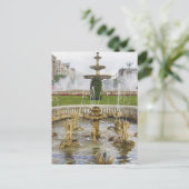 Brunnen vor dem Palast des Parlaments Postkarte (Stehend Vorderseite)