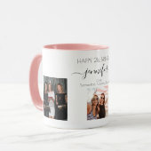 Brunnenfreund Foto Schwarz-weiß chic Tasse (Vorderseite Links)