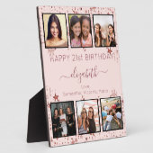 Brunnenfreunde Foto Collage Rose Goldfreunde Fotoplatte (Seite)