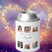 Brunnengeburt Foto Collage Schwarz-weiße Freunde Dosenkühler