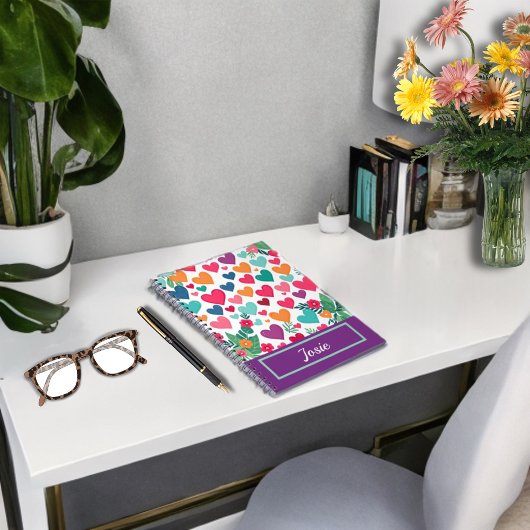 Brunnenherzen Notizblock