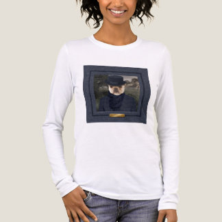 Brunnenhoodie mit Namenschild-Kapuze Tri-Blend Shirt