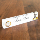 Brunnenschild Namensplakette (Seite)