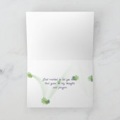 Brunnenwasser bald auf Blätter Karte (Innenseite)