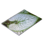 Brunnera Macrophylla Pflanze Leaf Floral Notizblock (Linke Seite)