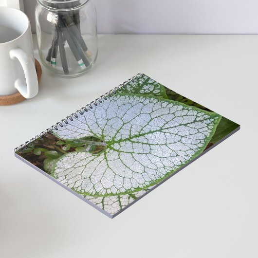 Brunnera Macrophylla Pflanze Leaf Floral Notizblock