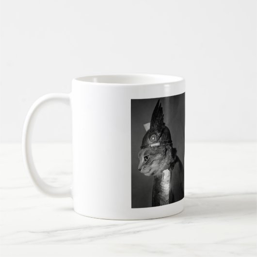 Brünnhilde die Katzen-Tasse Kaffeetasse (Links)