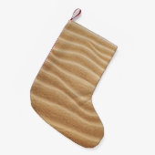 BRUNNSAND MIT SCHATTEN KLEINER WEIHNACHTSSTRUMPF (Vorderansicht (hängend))