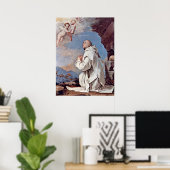Bruno, Carthusian von Jusepe de Ribera Poster (Heimbüro)