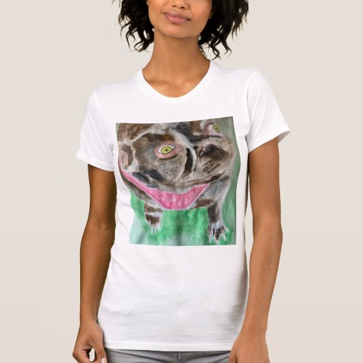 Bruno, der Bulldogge-T - Shirt (Vorderseite)