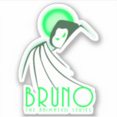 Bruno die animierte Serie Aufkleber (Vorderseite)