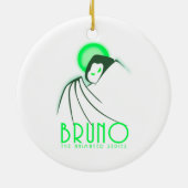 Bruno die animierte Serie Keramik Ornament (Hinten)
