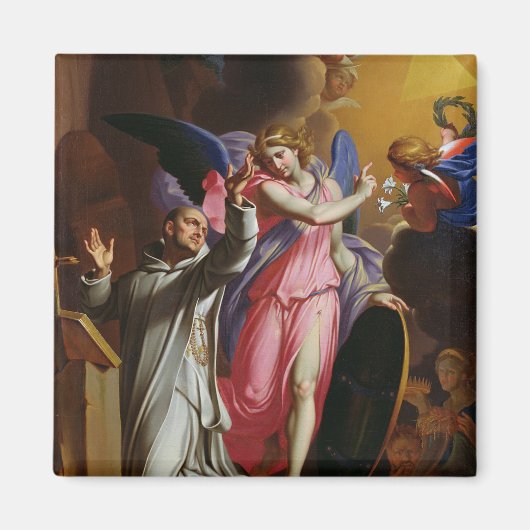 Bruno im Gebet, 1671 Magnet (Vorne)