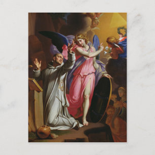 Bruno im Gebet, 1671 Postkarte