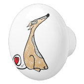 Bruno Keramik Knob Keramikknauf (Rechts)