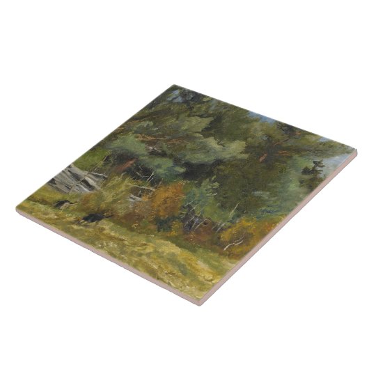 Bruno Liljefors - Scent Hounds at Fence Fliese (Seite)