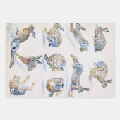 Bruno Liljefors, Tiere Geschenkpapier Set (Vorderseite)