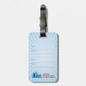 Bruno Luggage Tag Gepäckanhänger (Rückseite vertikal)