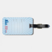 Bruno Luggage Tag Gepäckanhänger (Rückseite horizontal)