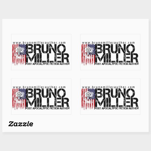 Bruno Miller Sticker (Blatt)