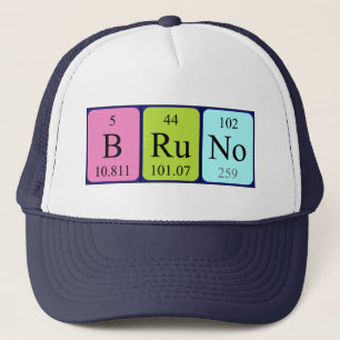 Bruno Periodenname Truckerkappe