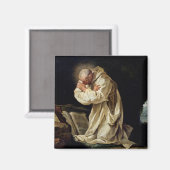 Bruno Praying in the Desert, 1763 Magnet (Vorderseite/Rückseite)