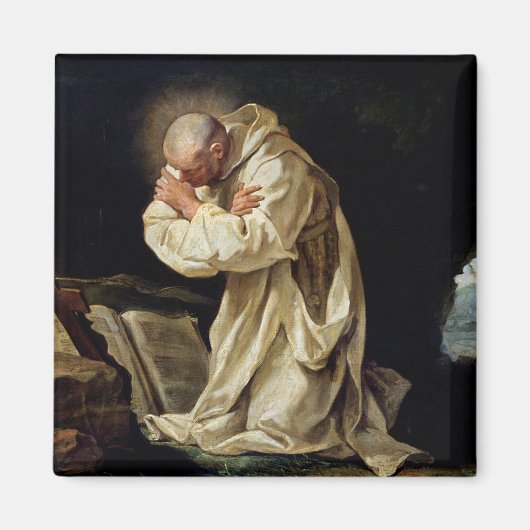 Bruno Praying in the Desert, 1763 Magnet (Vorne)