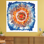 Bruno Taut - Alpenarchitektur Leinwanddruck (Insitu (Wohnzimmer))