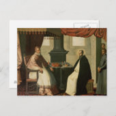 Bruno und Papst Urban II 1630-35 Postkarte (Vorne/Hinten)