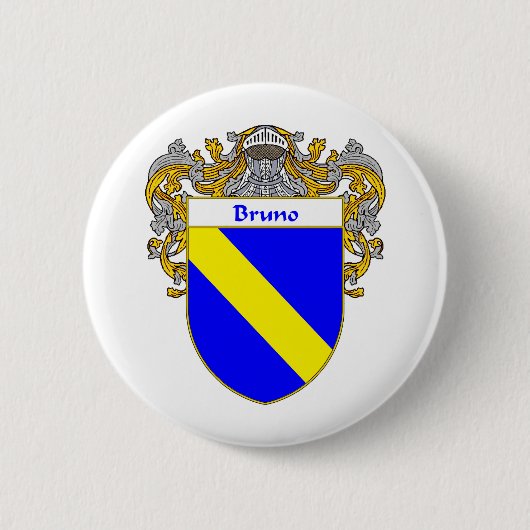 Bruno-Wappen (überzogen) Button (Vorderseite)