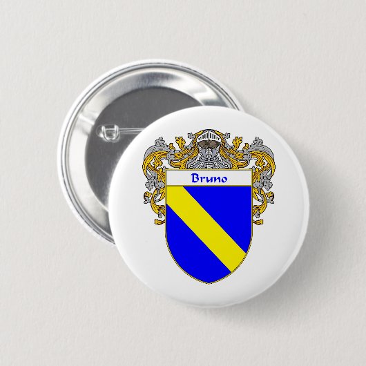 Bruno-Wappen (überzogen) Button (Vorne & Hinten)