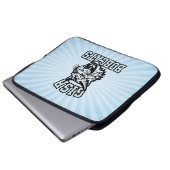 Bruno wird Ihre Laptopschutzhülle (Vorne Knopf)