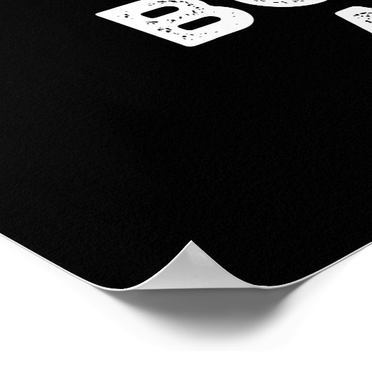 Bruns auf einem Thyme Funny Kraut Pub Dark BG Poster (Ecke)