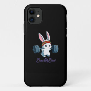 Bruns von Ness Rabbit Bunny Lover Gym Workout Funn Case-Mate iPhone Hülle