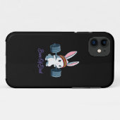 Bruns von Ness Rabbit Bunny Lover Gym Workout Funn Case-Mate iPhone Hülle (Rückseite (Horizontal))