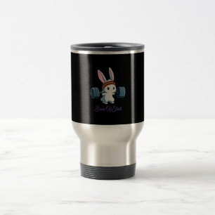 Bruns von Ness Rabbit Bunny Lover Gym Workout Funn Reisebecher