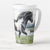 Brunskjottur Black pinto Icelandic Milchtasse (Rechte Ecke)