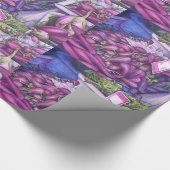 Brunst für die Whale-Suppe Geschenkpapier (Ecke)