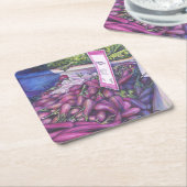 Brunst für die Whale-Suppe Rechteckiger Pappuntersetzer (angewinkelt)