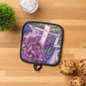 Brunst für die Whale-Suppe Topflappen (Oben Unten)