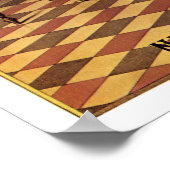 Brunswick & Balke Billiards Poster (Ecke)