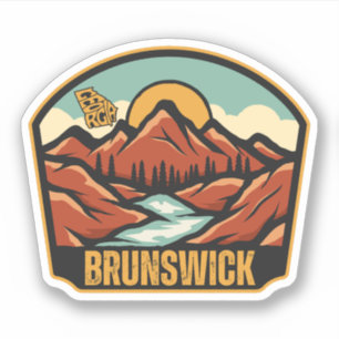 Brunswick, Georgien Aufkleber