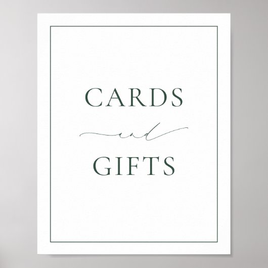 BRUNSWICK Green Cards and Gifts Poster (Vorne)