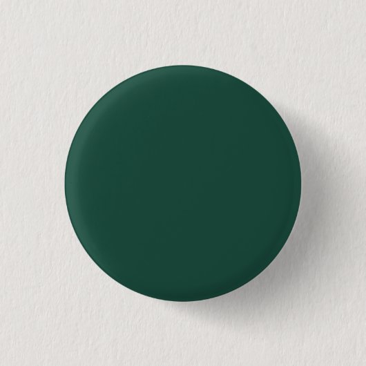 Brunswick Green Solid Color Button (Vorderseite)