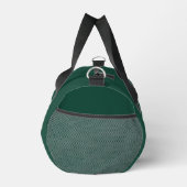 Brunswick Green Solid Color Duffle Bag (Rechts)