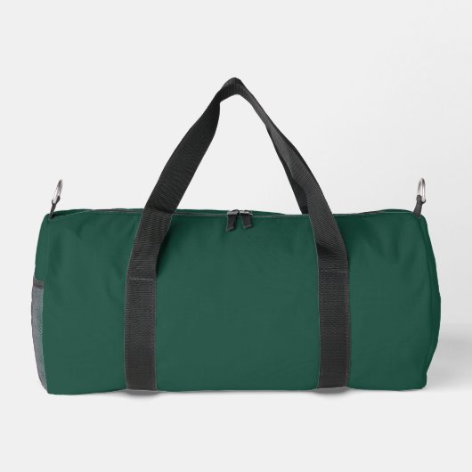 Brunswick Green Solid Color Duffle Bag (Rückseite)