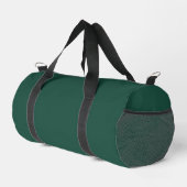 Brunswick Green Solid Color Duffle Bag (Rechte Ecke)