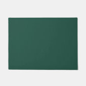 Brunswick Green Solid Color Fußmatte (Vorderseite)