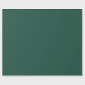 Brunswick Green Solid Color Geschenkpapier (Flach)