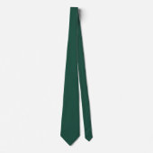 Brunswick Green Solid Color Krawatte (Vorderseite)